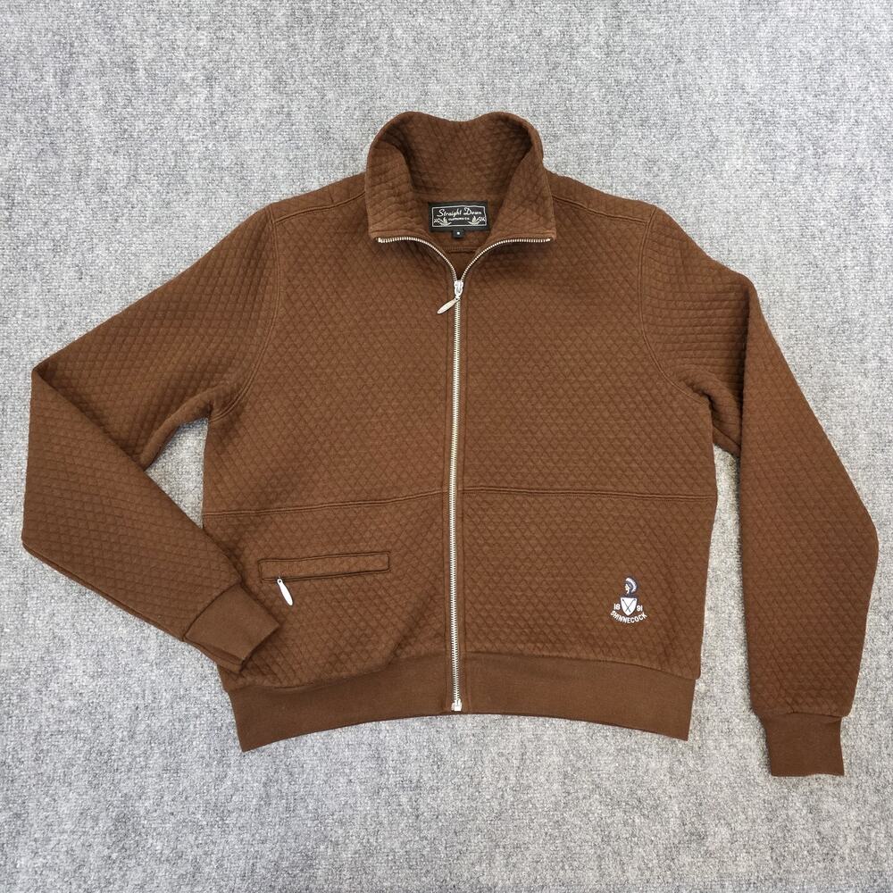 Brown Quilted Jacket shinnecock Hills